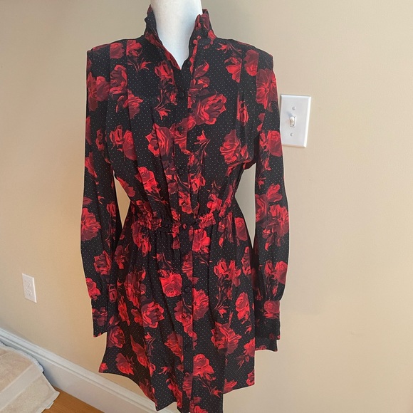 100% Silk Shirtdress from The Kooples - Picture 3 of 10